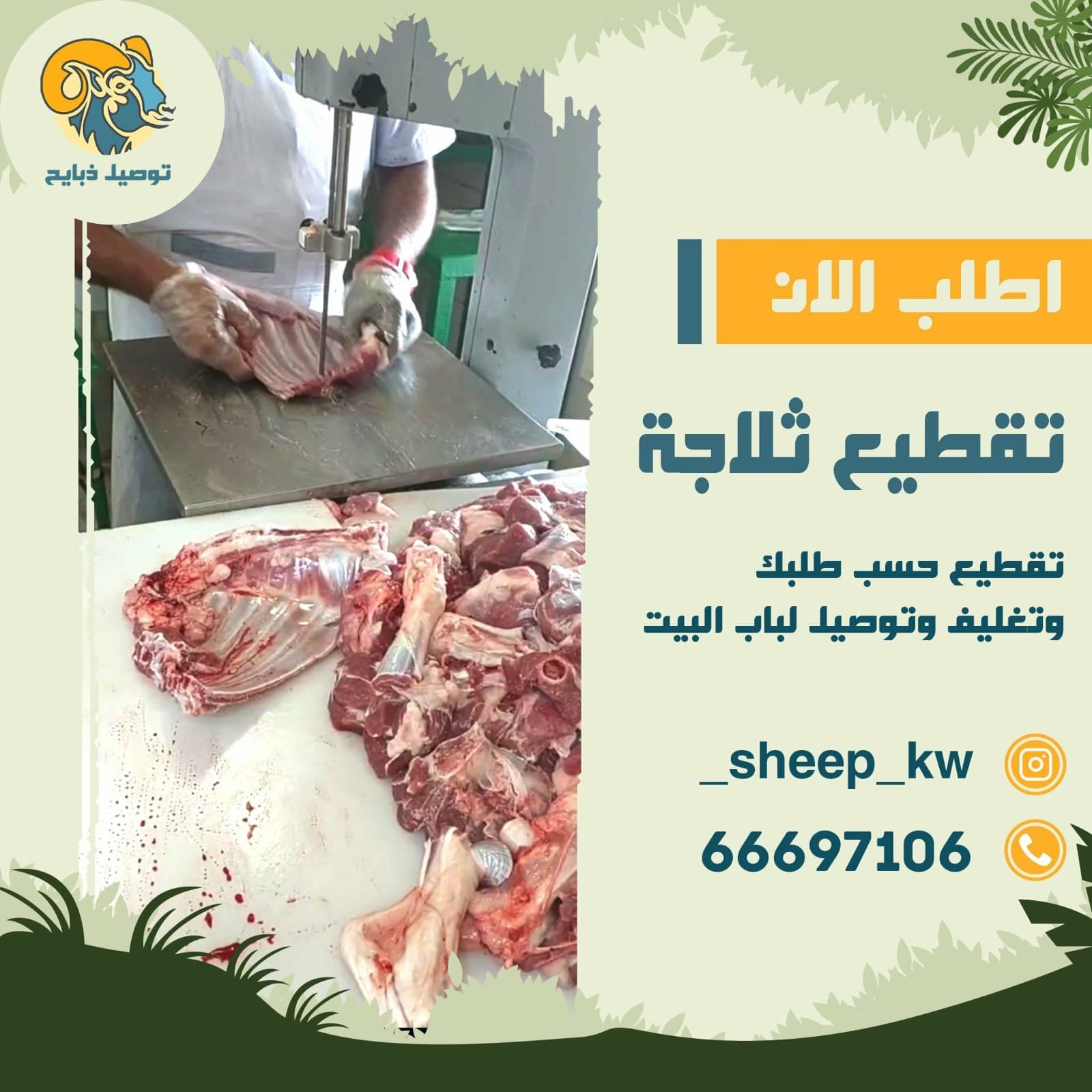 تجهيز ذبائح